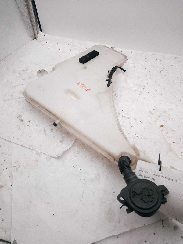 2016 BMW 328I Washer Fluid Reservoir OEM 61667241672 White 138K Miles
