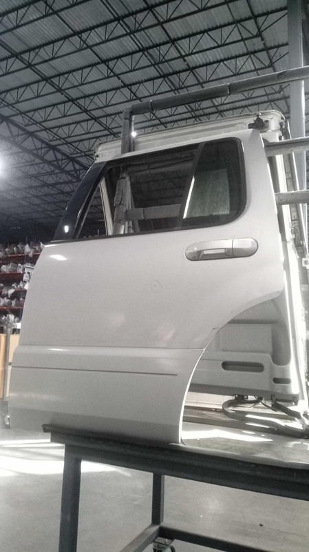 2008 Mercury Mountaineer Left Rear Door Silver 450366 103K Miles