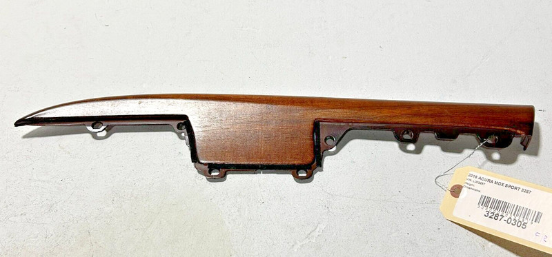 2017-2020 Acura MDX Front Right Passenger Side Door Wood Panel Trim Cover OEM