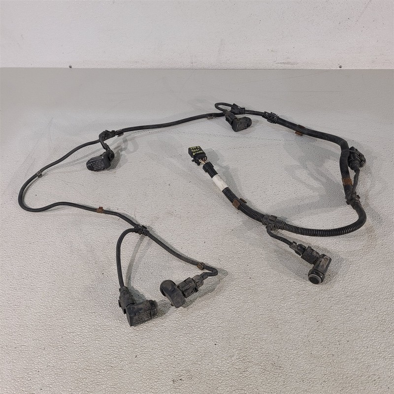 03-10 Porsche Cayenne Rear Bumper Parking Sensor Set With Harness Oem Aa7483