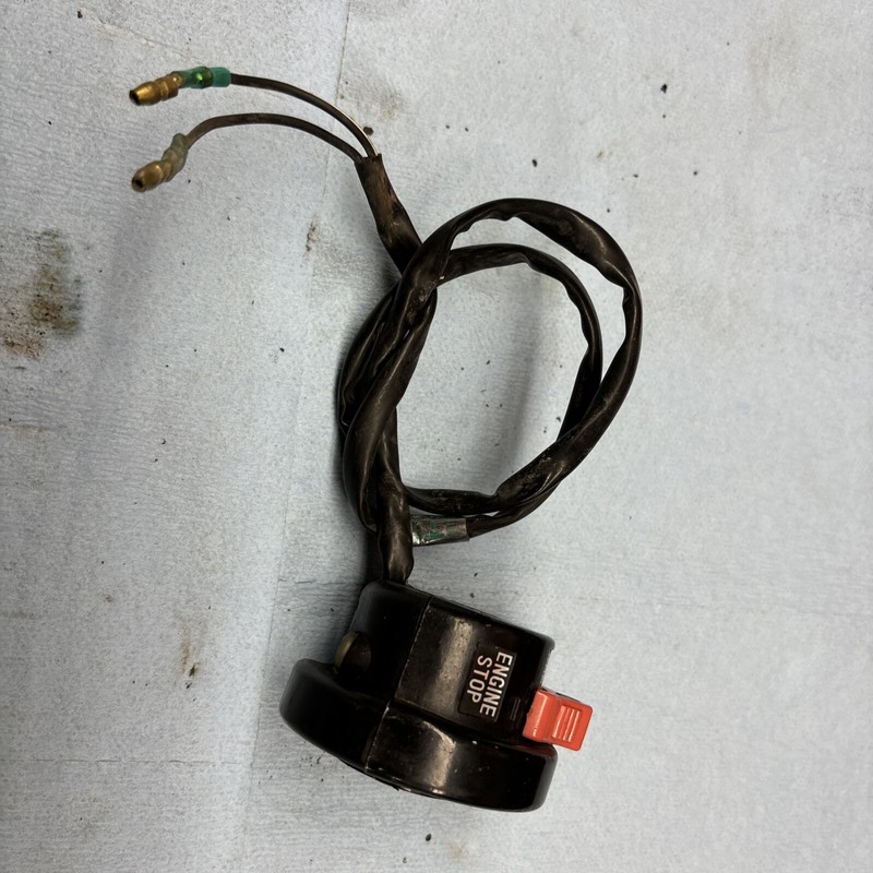 1993 Yamaha RT 180 Enduro Motorcycle Kill Switch Twist Throttle Housing Good