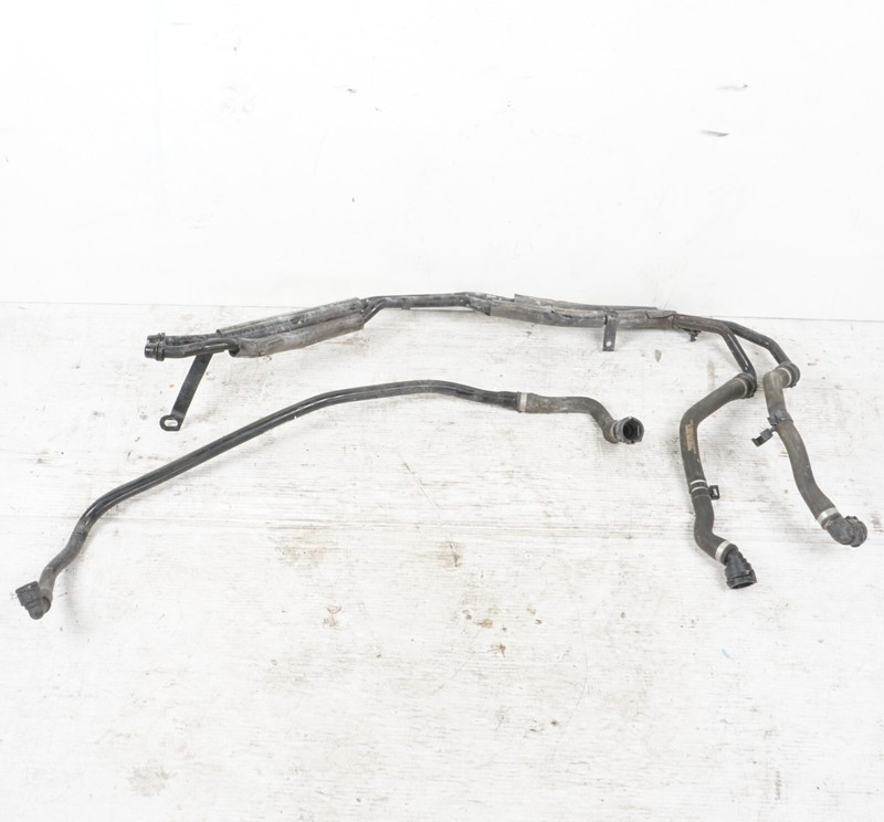 14-17 Mercedes S550e W222 3.0L Engine Coolant Hose Line Pipe SET OEM