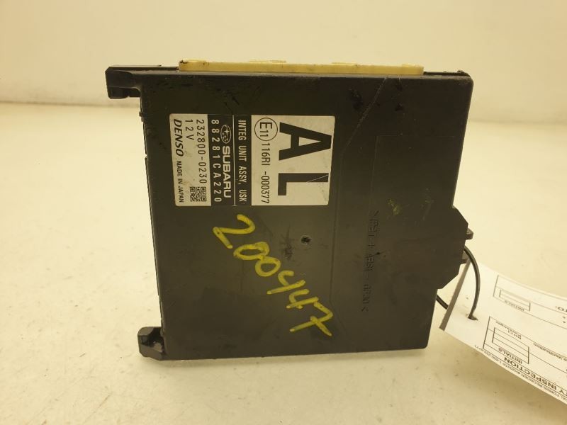 15-16 SCION FR-S MULTIFUNCTION INTEGRATED CONTROL MODULE ECM ASSEMBLY