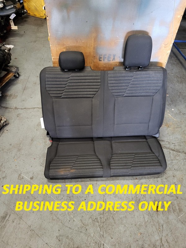 Used Oem Ford 2nd Row Left Driver Rear Seat for 2021-2023 F-150
