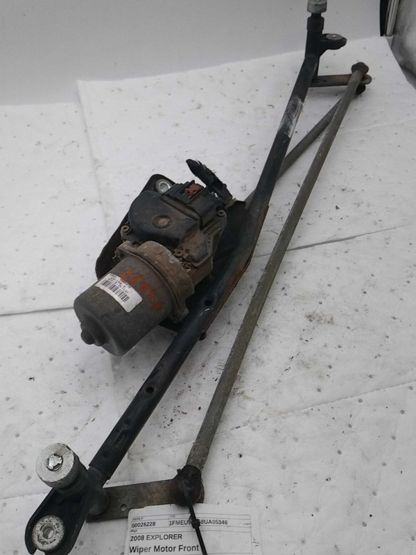 2008 Ford Explorer Wiper Motor OEM 8L2417504AA Silver 170K Miles
