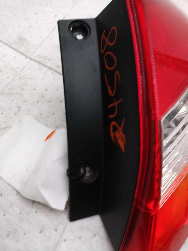 2012 Honda Crosstour Right Tail Light Assembly - Black, Used, Scratches on Lens