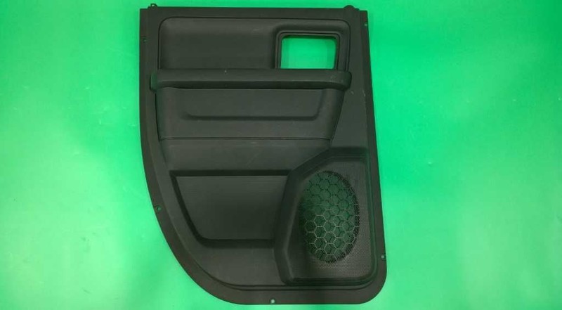 09-17 RAM 1500 QUAD CAB DRIVER LEFT REAR INTERIOR DOOR PANEL OEM 2923-123