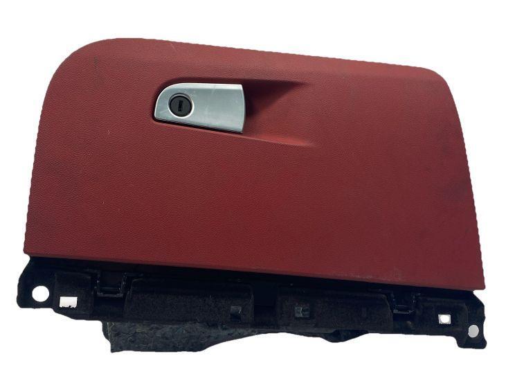 Alfa Romeo Giulia glove box front 2017 to 2021 red assembly OEM 6RL82UF2AA