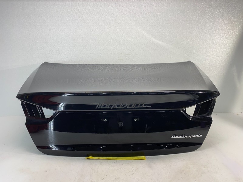 2014-2021 Maserati Quattroporte Rear Trunk Boot Lid Shell Cover Panel Black OEM✅