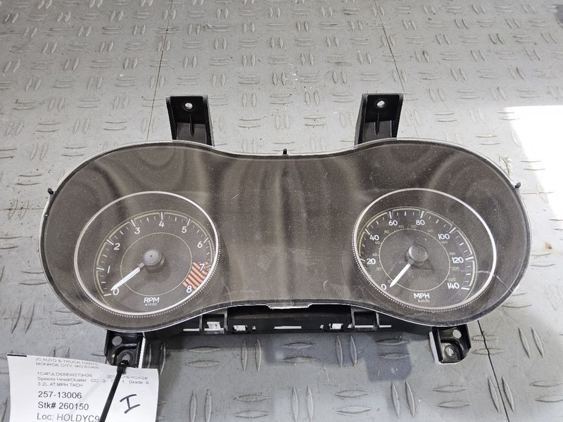 2014 Jeep Cherokee Speedometer Instrument Cluster 3.2L 140 MPH 7in Screen