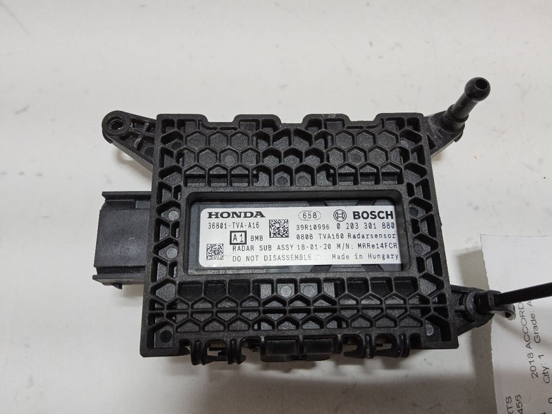 2018-2020 Honda ACCORD Front Radar Unit Behind Grille 1.5L Turbo