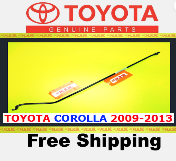09 10 11 12 13 TOYOTA COROLLA HOOD ROD PROP STICK CAR ARM R CE LE S XRS BASE OEM