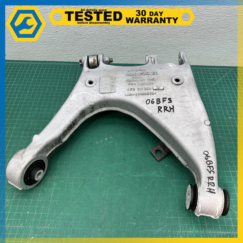 03-18 BENTLEY CONTINENTAL REAR RIGHT PASSENGER SIDE LOWER CONTROL ARM OEM