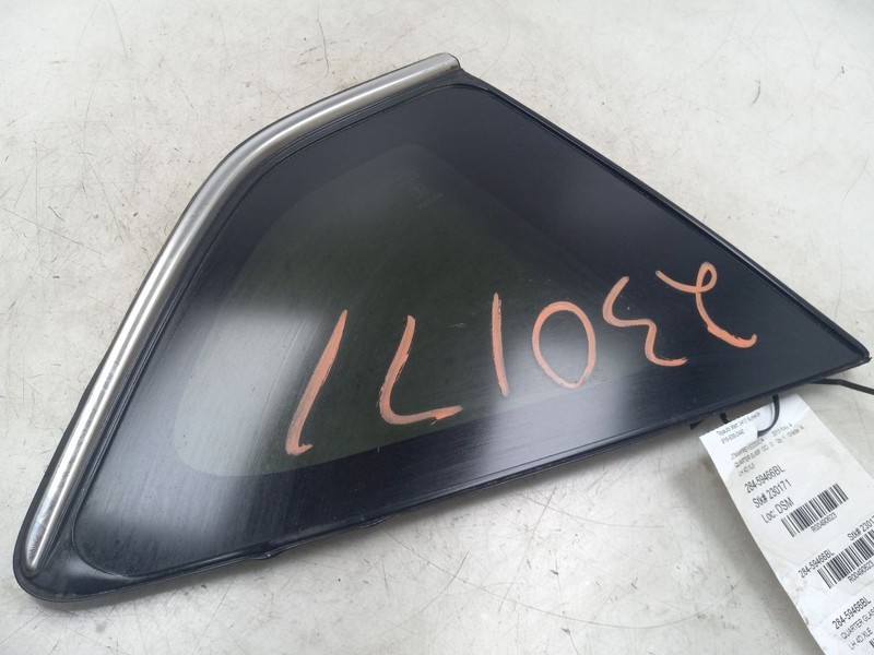 13-15 TOYOTA RAV4 XLE DRIVER SIDE REAR QUARTER GLASS