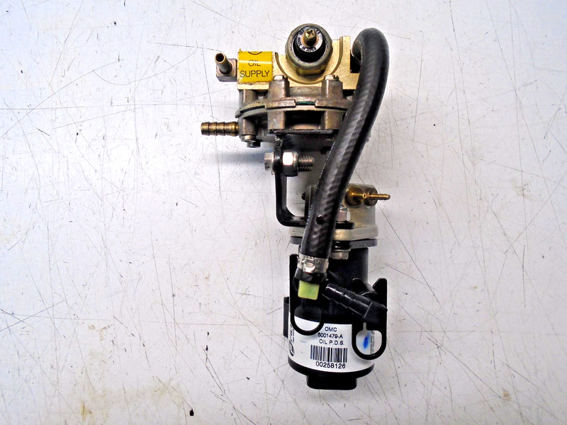 H3 OMC Lift Oil Pump Assy & Bracket w Injector 5001830 Ficht Motor 439780