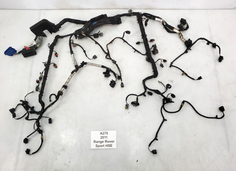 ✅ 10-13 OEM Range Rover Sport HSE L320 5.0L V8 Engine Motor Wire Wiring Harness