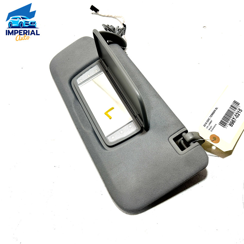 2018-2023 GMC TERRAIN FRONT LEFT DRIVER SIDE SUN VISOR SUNVISOR OEM