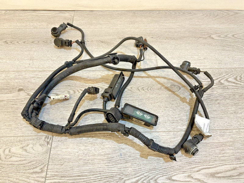 10-16 OEM Porsche Panamera 4 S Rear Bumper Wiring Harness w/ PDC Sensors Black