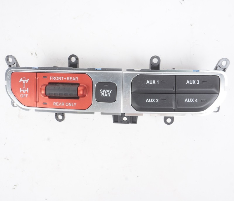 2018-2020 Jeep Wrangler Lower Center Dash Trim w/ Off Road Switch OEM