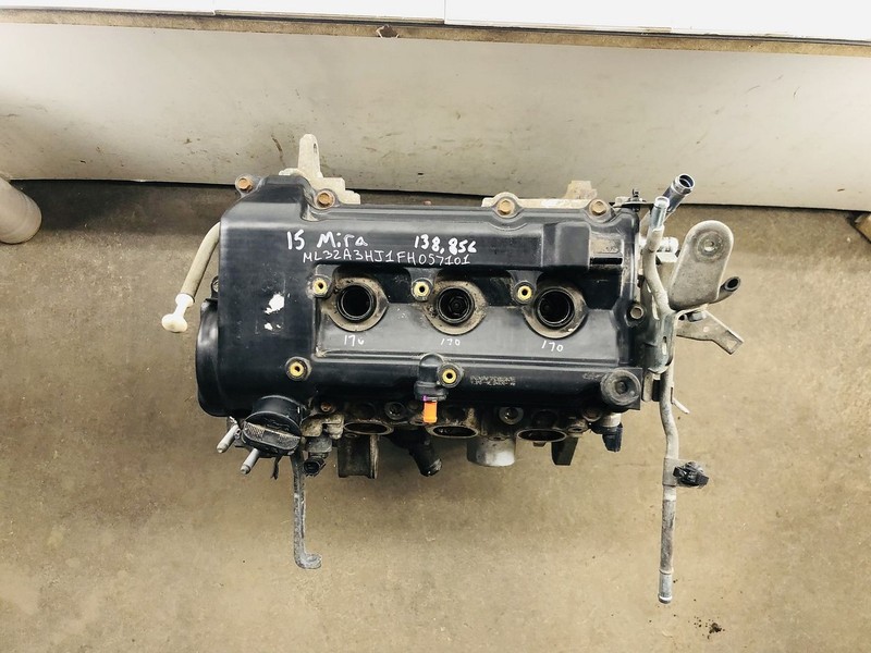 14-15 MITSUBISHI MIRAGE 1.2L L3 DOHC 12V GASOLINE ENGINE MOTOR 138K MILES OEM