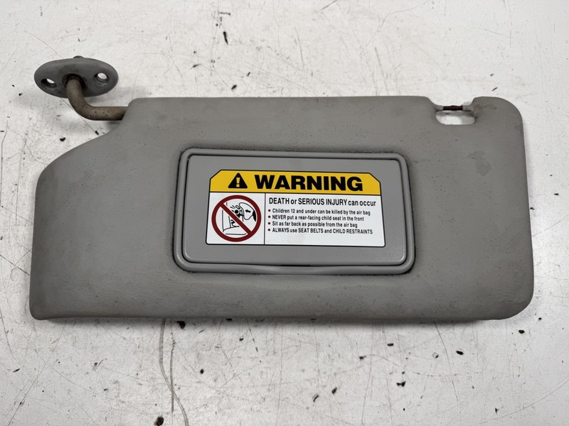 00-03 Honda Insight Left Sunvisor Gray 83280-S3Y-A01ZA OEM