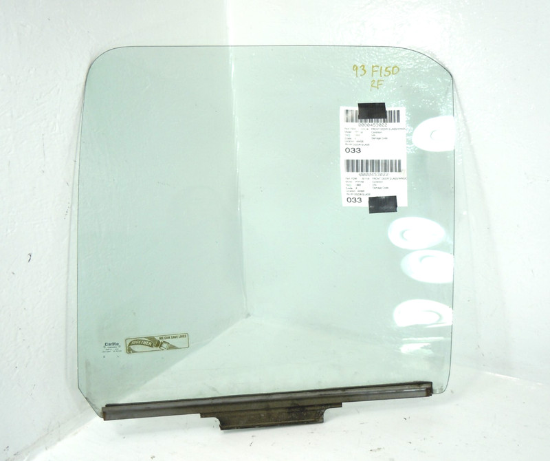 1987-1993 Ford F-150 Front Door Window Glass Passenger Right RH OEM