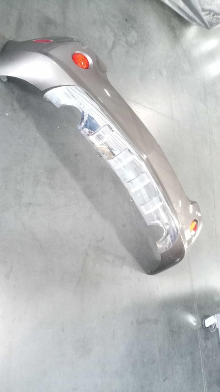 2012 Chevrolet Captiva Sport TAN Rear Bumper Assembly OEM 19167514 107K Miles