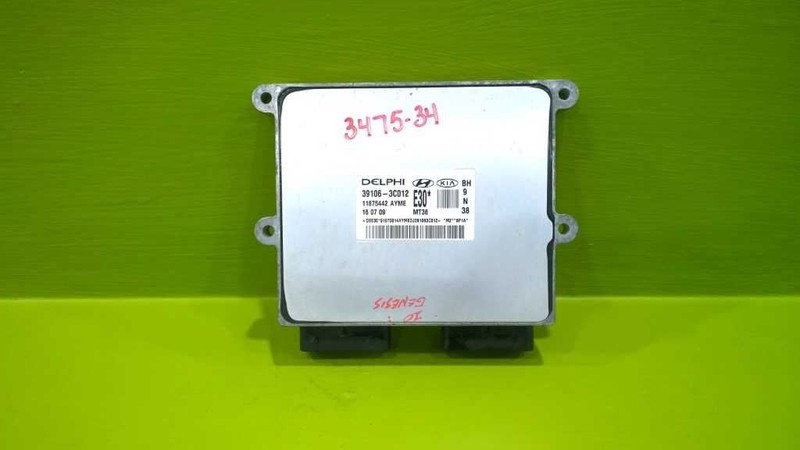 09 10 11 GENESIS SDN 3.8L ECM ENGINE CONTROL MODULE OEM 3475-34