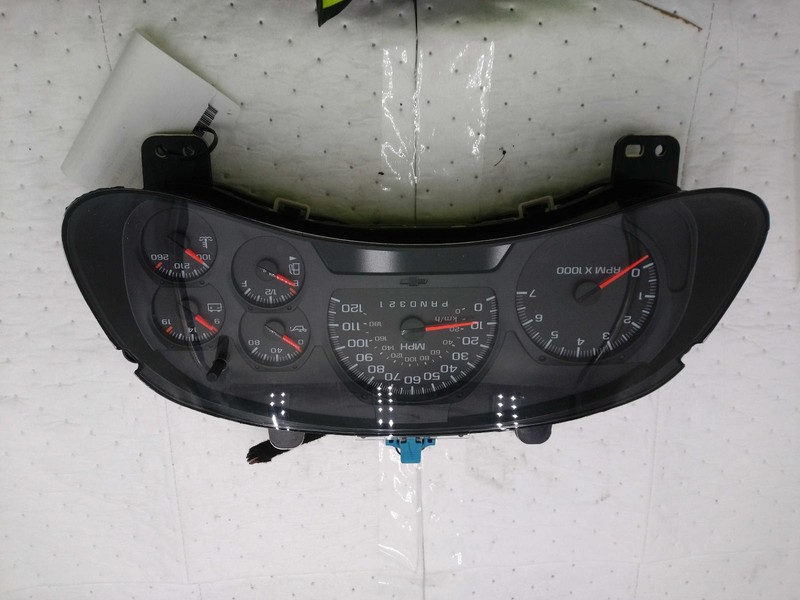 Used Speedometer Gauge fits: 2008 Chevrolet Trailblazer US cluster w/o Sport per