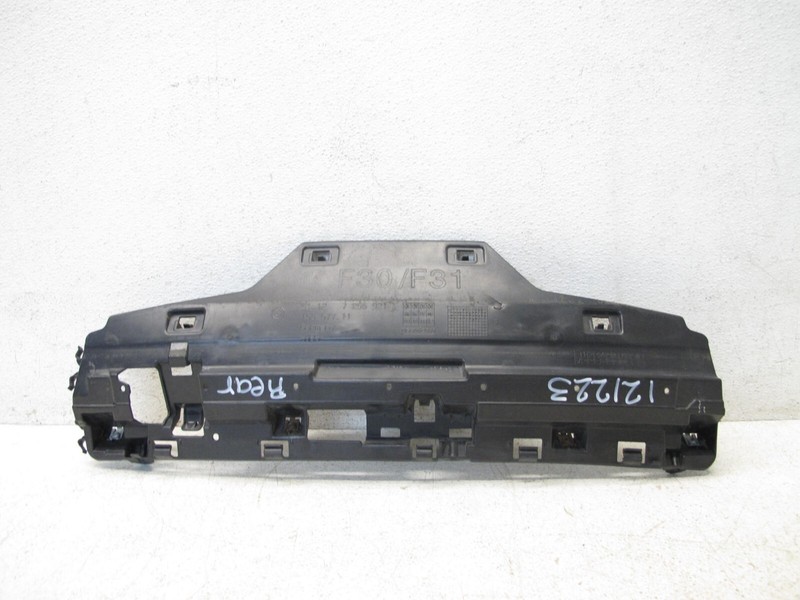 12-18 BMW F30 320i 328i REAR BUMPER SUPPORT BRACKET COVER OEM 121223