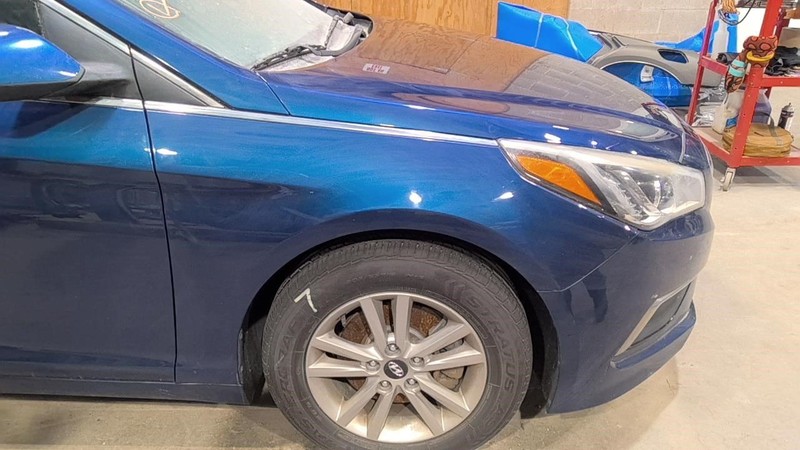 Passenger Right Fender VIN F 8th Digit Fits 15-17 SONATA 3654115