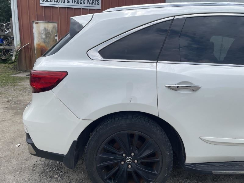 2017-2018 ACURA MDX RIGHT QUARTER PANEL WHITE PC:NH603P AWD 127K -TECH- 56181