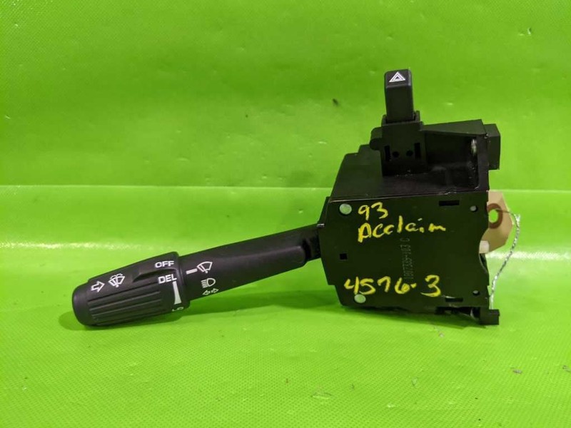 92-95 ACCLAIM TURN SIGNAL WIPER COLUMN SWITCH OEM 4576-3