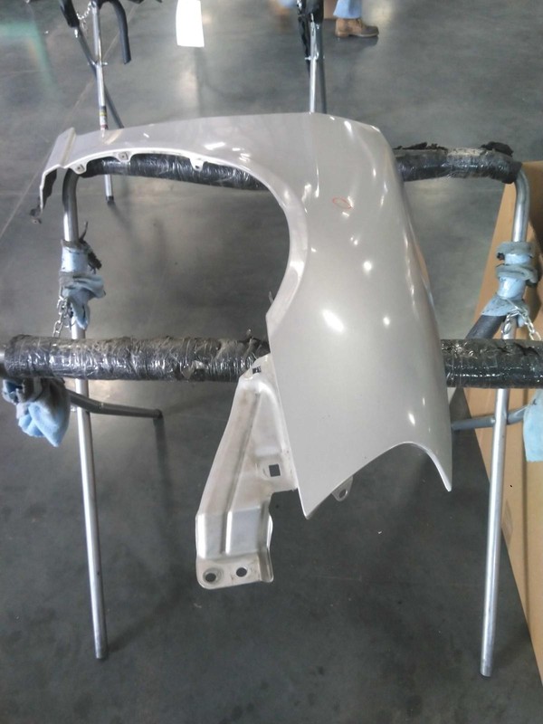 2001 Honda Civic Right Door Mirror Silver, Used, Non-Heated, OEM #57921
