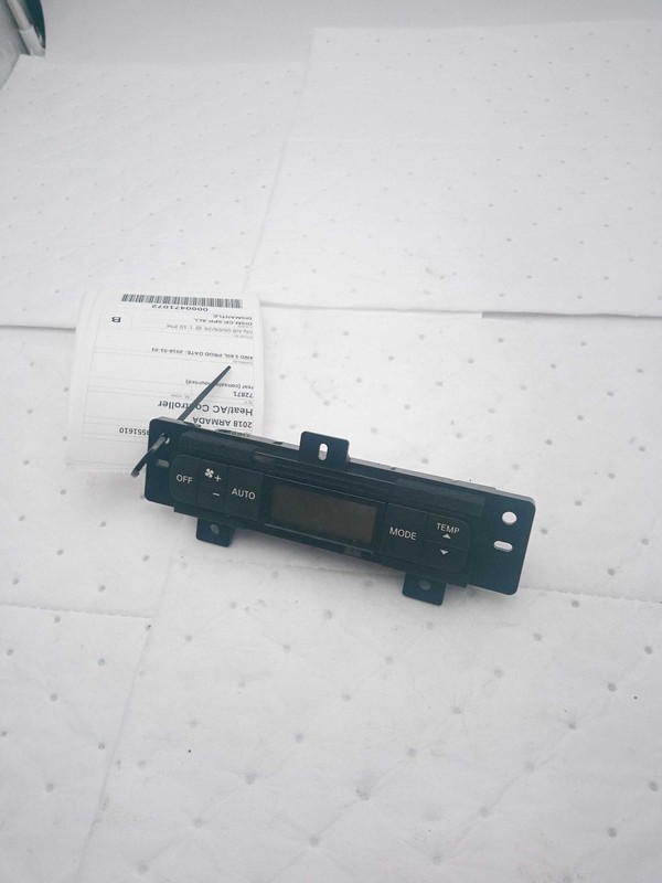 2018 Nissan Armada A/C Selector Switch OEM 275111JB1A Red 107k Miles