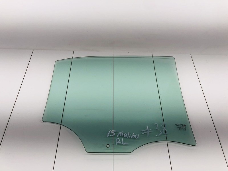 13-15 CHEVROLET MALIBU REAR LEFT DRIVER SIDE DOOR WINDOW GLASS OEM #38