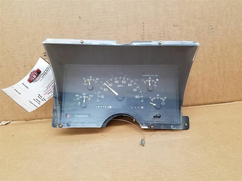 Speedometer MPH US Market Cluster Fits 94 BLAZER/JIMMY (full size) 255333