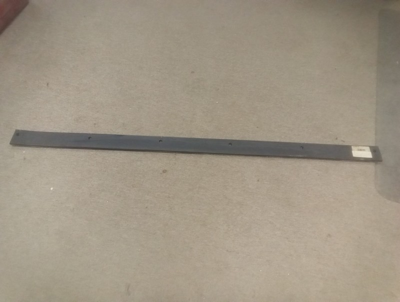 53" x 2" x 1/2" Snow Plow Poly Cutting Edge Scraper LS1006395