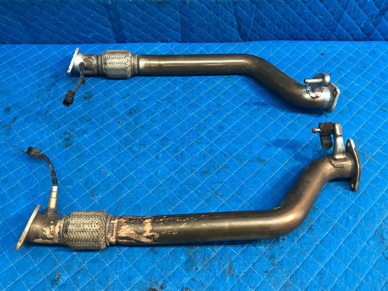 2009 -2011 HYUNDAI GENESIS 4.6 Muffler Exhaust Tube Pipe Left Right Pair