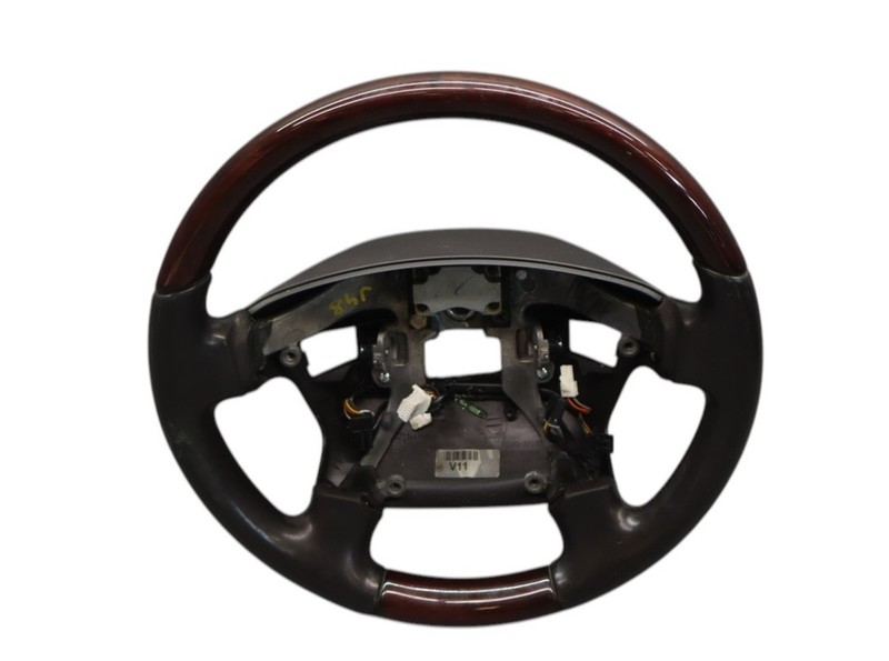 11-13 Hyundai Equus SIG Front Steering Wheel Black Leather 56100-3N200 Oem