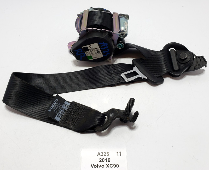 ✅ 2016-2024 OEM Volvo XC90 Rear Right Passenger Side 2nd Row Seat Belt Retractor