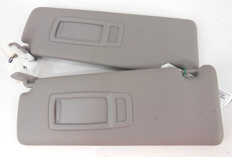 2014 14 BMW 328i xDrive Sun Shade Visor Pair Left Right OEM