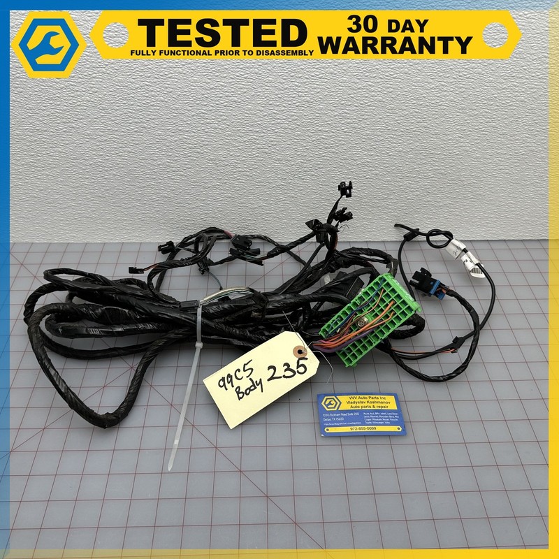 1999 Chevy Corvette C5 BODY WIRING WIRE HARNESS OEM