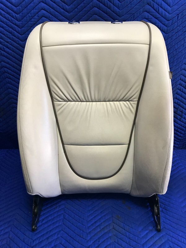 04-07 Jaguar XJ8 XJR VDP X350 Front Left Side Upper Top Seat Cushion Gray