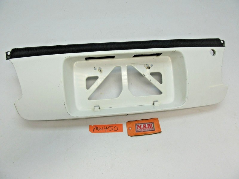 96 CELICA GT CONVERTIBLE COUPE REAR BODY FILLER TRUNK PANEL LICENSE PLATE HOLDER
