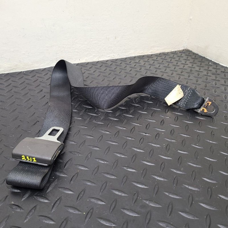 04-07 Nissan Titan Center Lap Belt Gray OEM 86850-9Z425