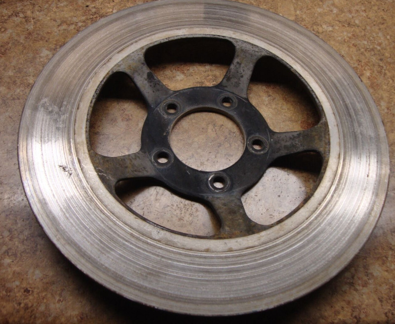 1978 Honda Hondamatic CB400A CB400 CB 400 A Front Disk Brake Caliper Rotor Rim