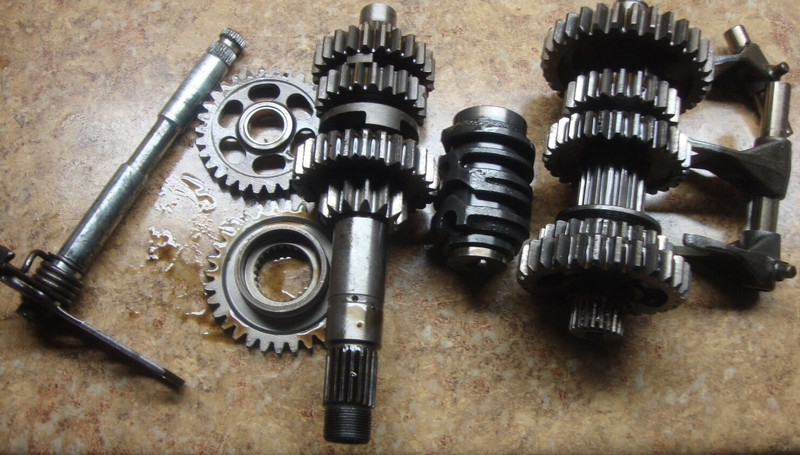 2006 Honda CRF250X CRF250 CRF 250 X Engine Motor Transmission Gears Shift Fork