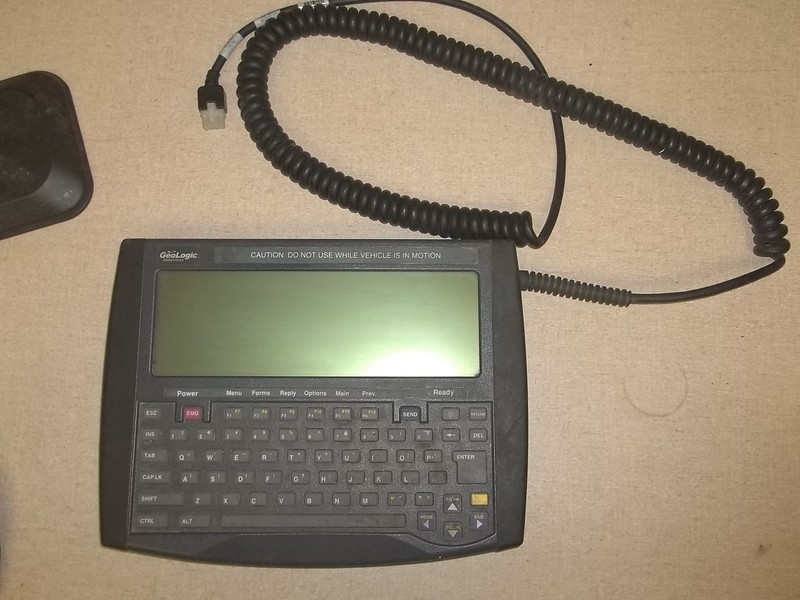 GeoLogic Keyboard Display Unit Aether MobileMax w/ Wiring Antenna and Base 11000