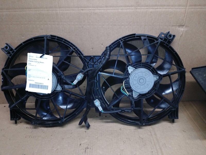 2016 Nissan Murano Engine Cooling Fan Motor OEM Black 3.5L 123K Miles